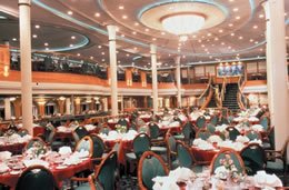 Main Dining Room on Grandeur of the Seas