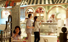 Ice Cream and Gelato Shop on the Regal Princess