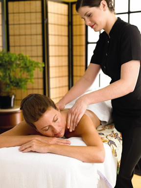 Pamper yourself at the spa on the Sun Princess cruise.