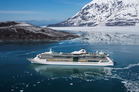 Royal Caribbean cruise ship in Alaska
