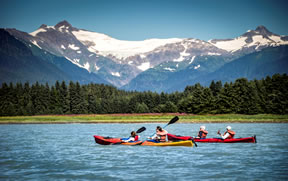 Rafting in Alaska