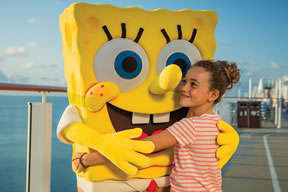Spongebob and Nickelodeon on Norwegian Breakaway