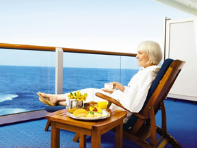 Balcony on the Sea Princess